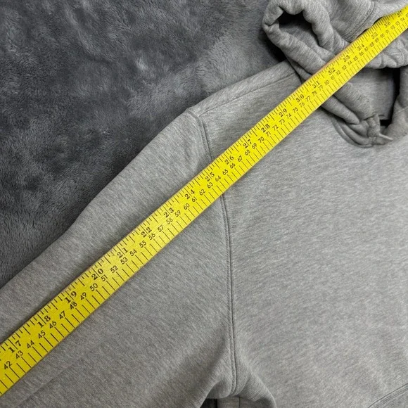 Carhartt Hoodie Mens Medium Gray Original Fit Midweight K121 Sweatshirt - Picture 6 of 8